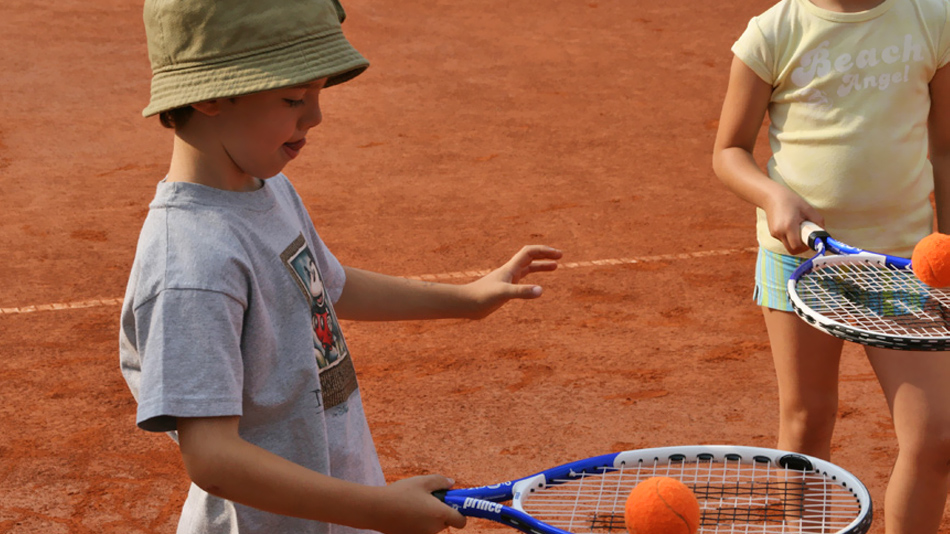 Piccoli tennisti crescono...